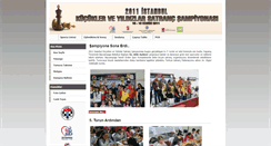 Desktop Screenshot of iyg2011.tsf.org.tr